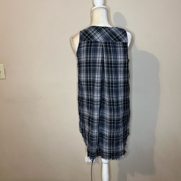 ⭐️Natural Life Plaid Sleeveless Dress - Picture 4 of 6
